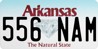 AR license plate 556NAM