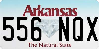 AR license plate 556NQX