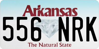 AR license plate 556NRK