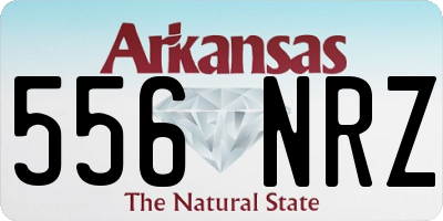 AR license plate 556NRZ