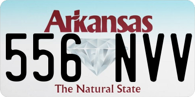 AR license plate 556NVV