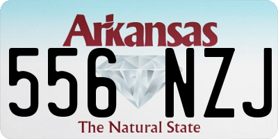 AR license plate 556NZJ