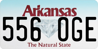 AR license plate 556OGE