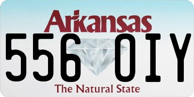 AR license plate 556OIY