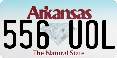 AR license plate 556UOL
