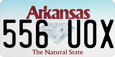 AR license plate 556UOX