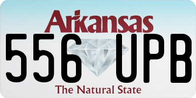 AR license plate 556UPB
