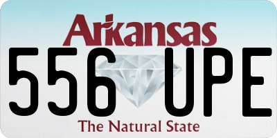 AR license plate 556UPE