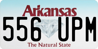 AR license plate 556UPM