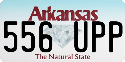 AR license plate 556UPP