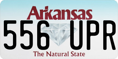 AR license plate 556UPR