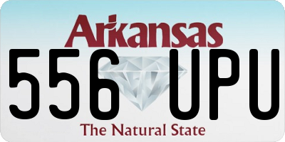 AR license plate 556UPU