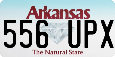 AR license plate 556UPX