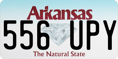 AR license plate 556UPY