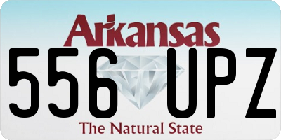 AR license plate 556UPZ