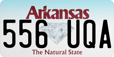 AR license plate 556UQA