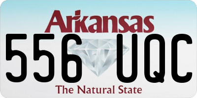 AR license plate 556UQC