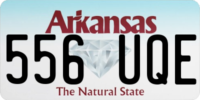 AR license plate 556UQE