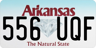AR license plate 556UQF