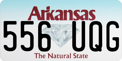 AR license plate 556UQG