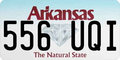AR license plate 556UQI