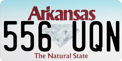 AR license plate 556UQN