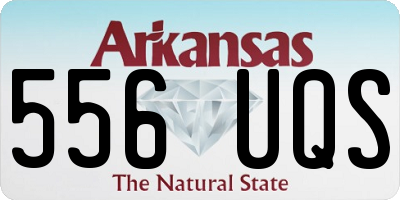 AR license plate 556UQS