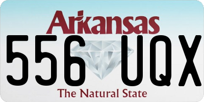 AR license plate 556UQX