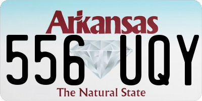 AR license plate 556UQY