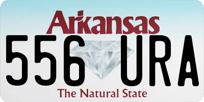 AR license plate 556URA