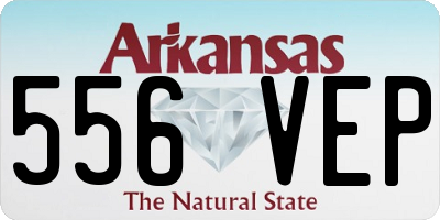 AR license plate 556VEP