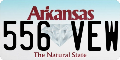 AR license plate 556VEW