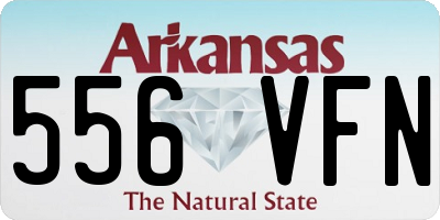 AR license plate 556VFN