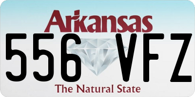 AR license plate 556VFZ