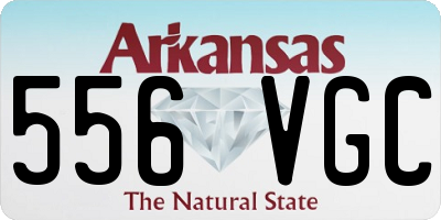 AR license plate 556VGC