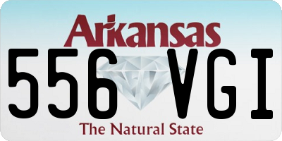 AR license plate 556VGI