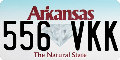 AR license plate 556VKK