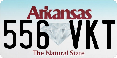 AR license plate 556VKT