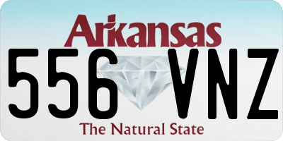 AR license plate 556VNZ