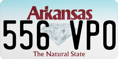 AR license plate 556VPO