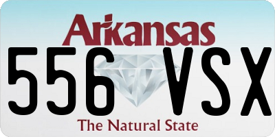 AR license plate 556VSX