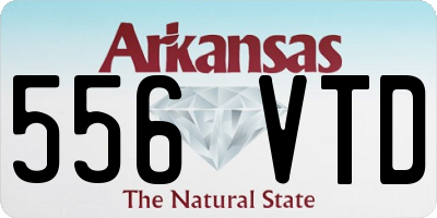 AR license plate 556VTD