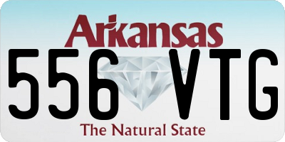 AR license plate 556VTG