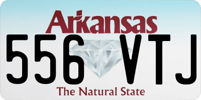 AR license plate 556VTJ