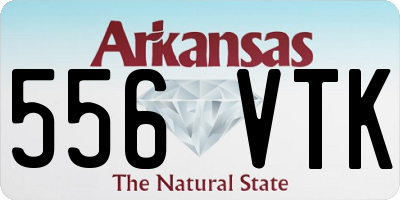 AR license plate 556VTK