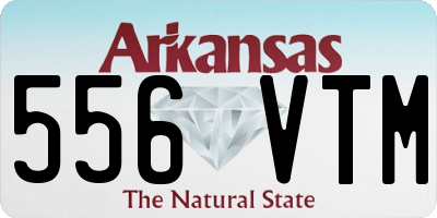 AR license plate 556VTM