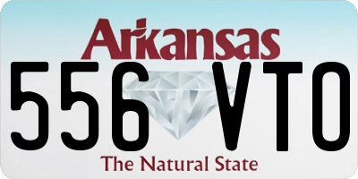 AR license plate 556VTO