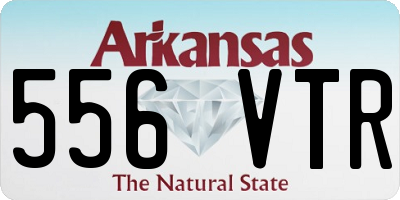 AR license plate 556VTR