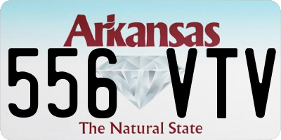 AR license plate 556VTV