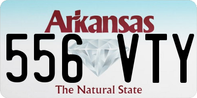 AR license plate 556VTY
